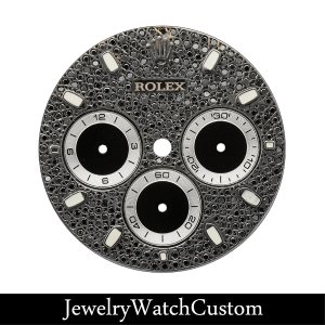 ROLEX DAYTONA 1165〜（キャリバー4130）用 カスタムグレー パヴェ