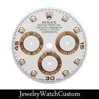 ROLEX DAYTONA 1165〜（キャリバー4130）用 ホワイト ダイヤモンド アワーマーカー